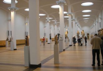 Berlin Gemäldegalerie, interior