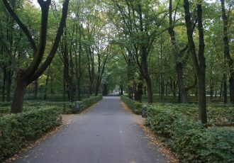 Lazienki Park in Warsaw