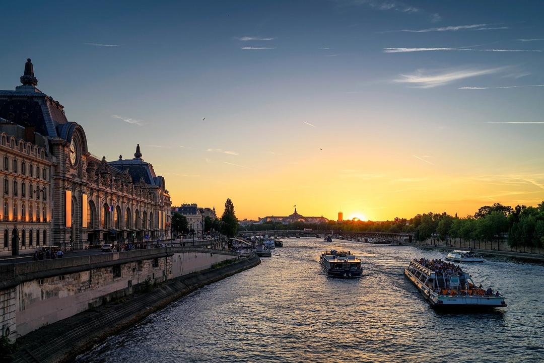 The Seine River in Paris